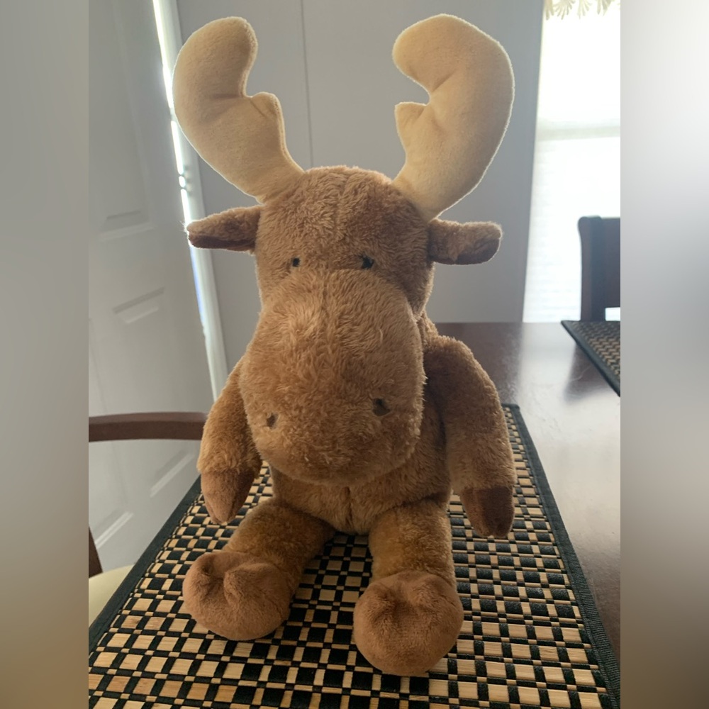 Kohl's Cares Brown Plush Moose Stuffed Animal - Picture 3 of 5
